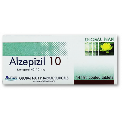 ALZEPIZIL 10 MG ( DONEPEZIL ) 14 FILM-COATED TABLETS
